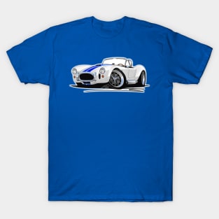 AC Cobra White (Stripes) T-Shirt